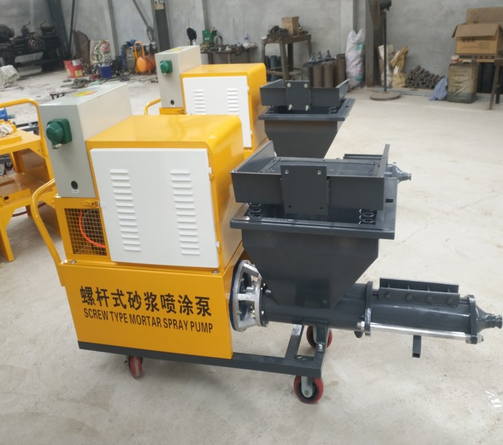 Piston Mortar Sprayer Advantage