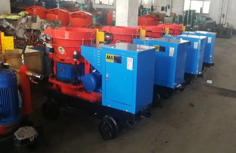 PZ-3 dry explosion-proof shotcrete machine features