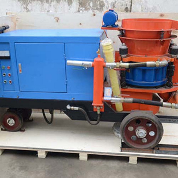 Pumped wet shotcrete machine introduction