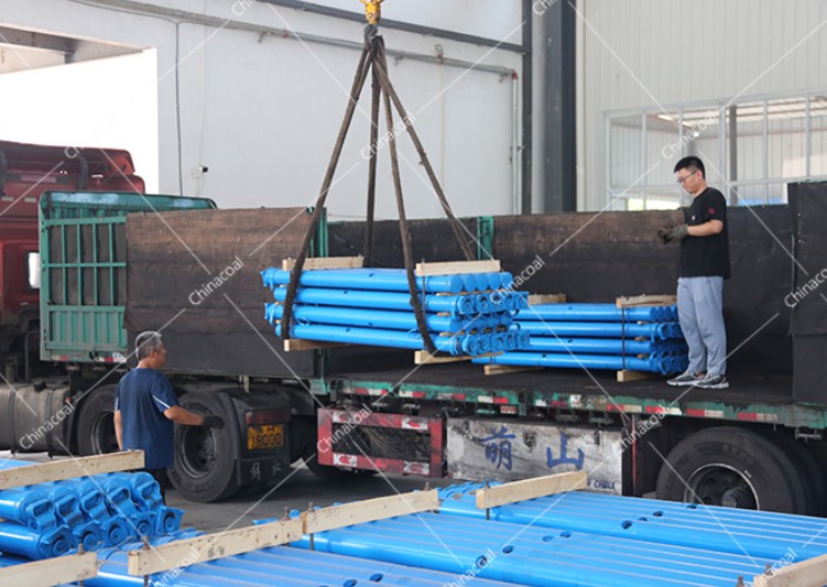 China Coal Group Sent A Batch Of Mining Single Hydraulic Props To Inner Mongolia Province