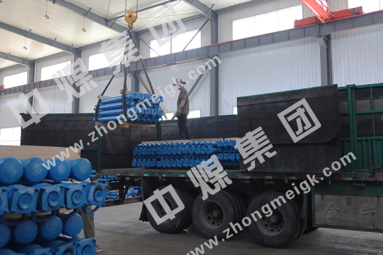China Coal Group Sent A Batch Of Mining Single Hydraulic Props To Luliang, Shanxi