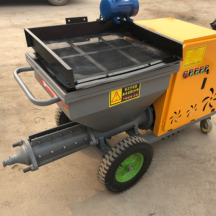 How to use the shotcrete machine correctly?