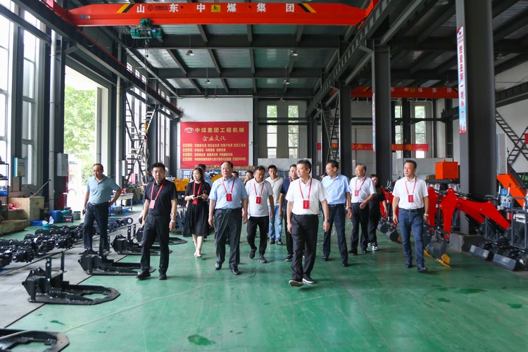 Jining Rencheng NPC Deputies And High-Tech District NPC Deputy Studio Leaders Visit China Coal Group